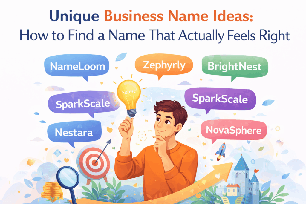 Unique Business Name Ideas